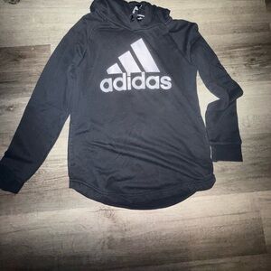Adidas Black Sports Hoodie